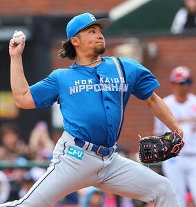楽天対日本ハム　日本ハム先発の伊藤大海(撮影･野上伸悟)