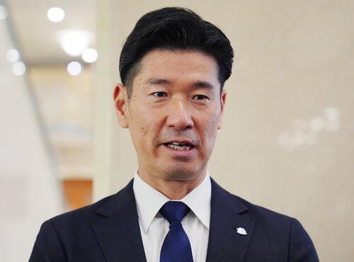 西武広池球団本部長(25年10月撮影)