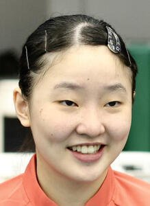 張本美和(2026年4月撮影)