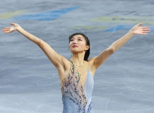 フィギュアスケート女子の坂本花織(2026年3月撮影)