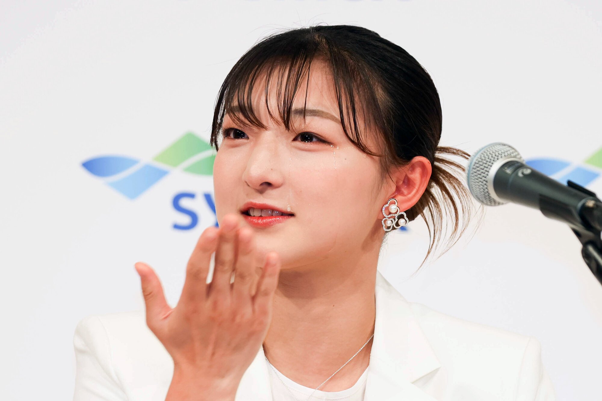 フィギュア坂本花織、引退会見　｢練習は青春だった｣　結婚も発表