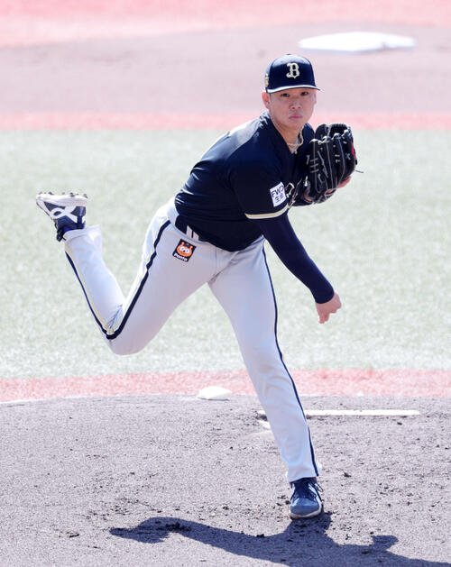 オリックス山下舜平大(2026年3月撮影)　
