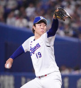 【中日】高橋宏斗5回5失点、4回に打者一巡の集中打浴びる