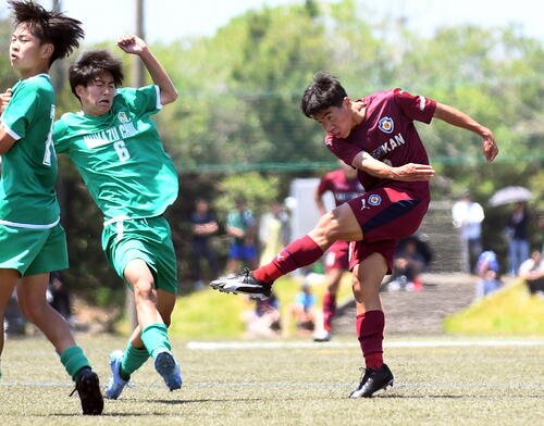 【高校サッカー】浜松開誠館が6発快勝で初戦突破　MF古橋藍伍｢後半は楽しめたと思う｣