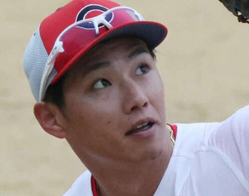 広島中村奨成(2026年撮影)