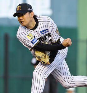 阪神対中日　阪神先発の西勇輝(撮影･上田博志)