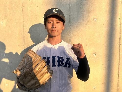 磯辺戦で20奪三振を奪った県千葉エースの加賀谷(撮影･平山連)