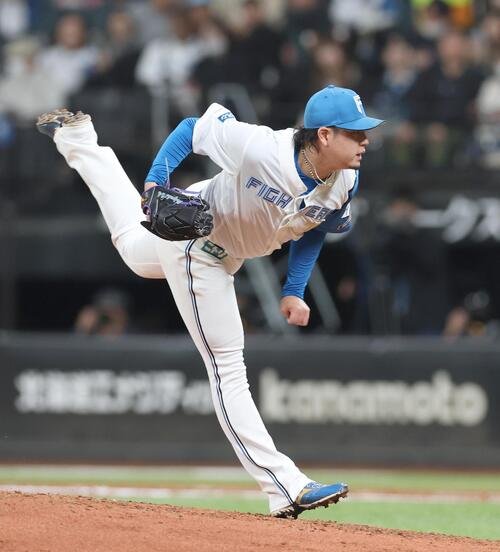 日本ハム対楽天　6回途中登板の堀瑞輝(撮影･黒川智章)＝2026年5月20日
