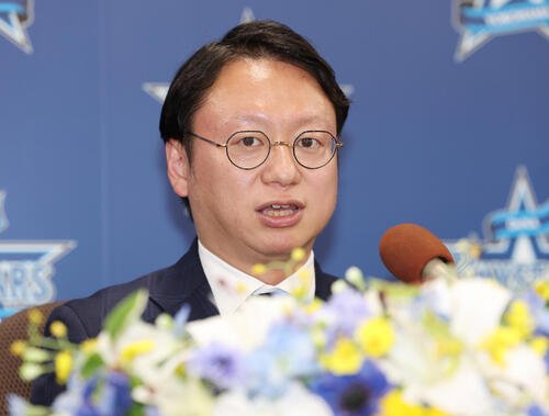 DeNA木村洋太球団社長(2026年5月14日撮影)