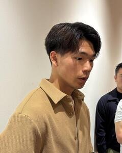 帰国した日本代表FW塩貝健人
