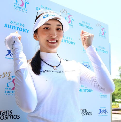 2026年6月7日、今季初戦を前に撮影に応じる脇元華(撮影･上山淳一)