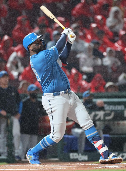 日本ハムフランミル･レイエス(2026年4月撮影)
