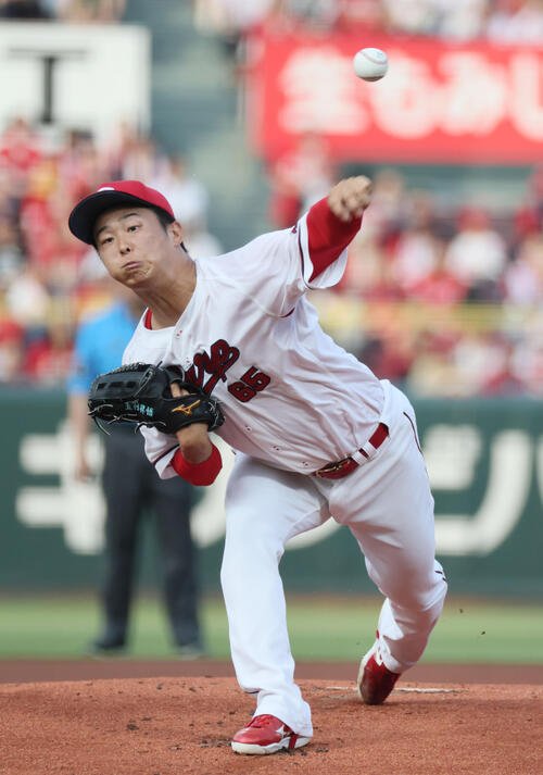 広島玉村昇悟(2026年6月撮影)