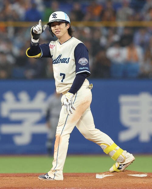 ヤクルト長岡秀樹(2026年5月撮影)