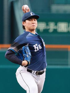 阪神対西武　西武先発の武内夏暉(撮影･上山淳一)＝2026年6月16日