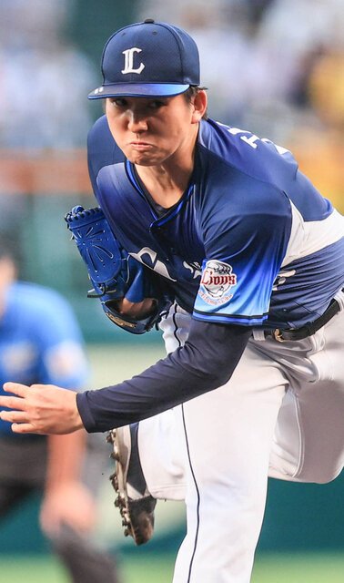 6回を無失点に抑え、勝利投手となった西武の武内＝いずれも木子慎太郎撮影