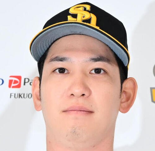 ソフトバンク栗原陵矢(2026年6月撮影)