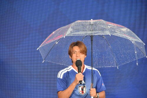 イベントに出席した森保圭悟さん