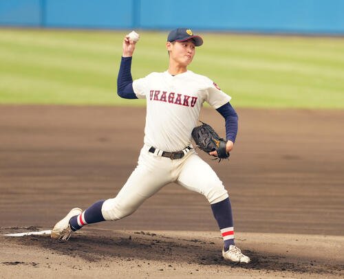 春季関東大会決勝の横浜戦に先発した浦和学院･日高創太
