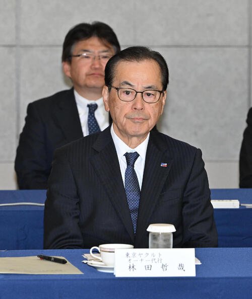 ヤクルト林田哲哉球団社長(2025年11月撮影)