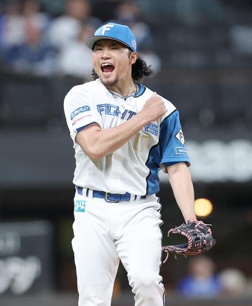 日本ハム伊藤大海(2026年6月撮影)