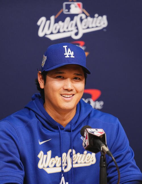 ドジャース大谷翔平(2025年10月撮影)