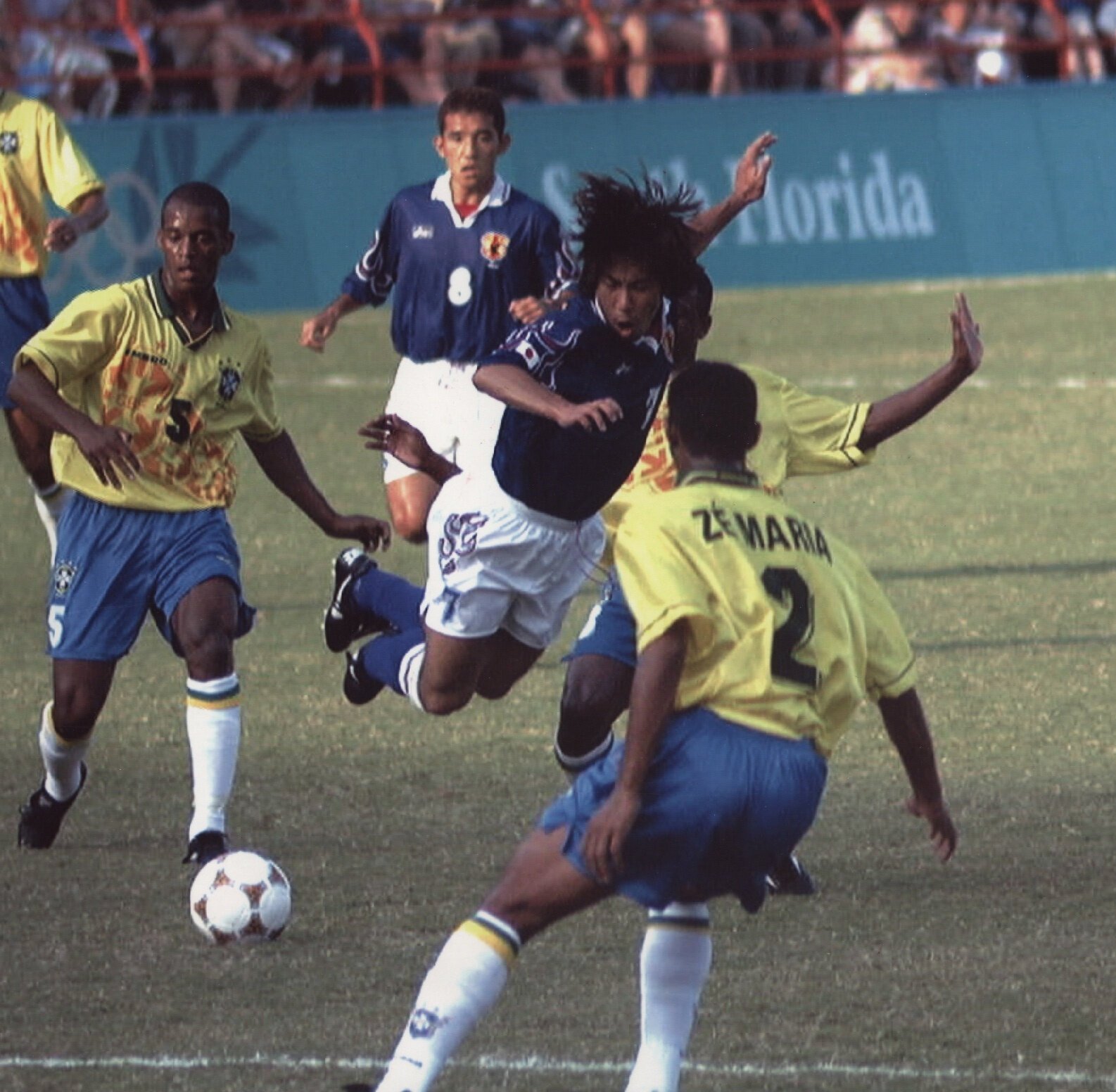 1996年アトランタ五輪で日本はブラジルを破る番狂わせを演じた