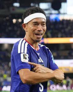 W杯5大会連続出場の長友佑都(撮影･足立雅史)
