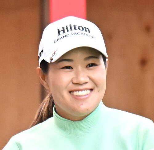畑岡奈紗(2025年11月撮影)