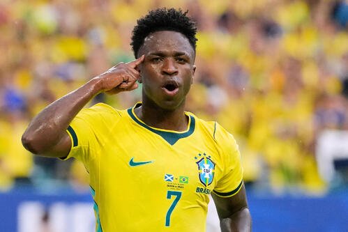 ブラジルのエース･ビニシウス(AP)