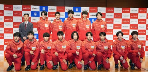 中大の選手たち(2025年12月18日)