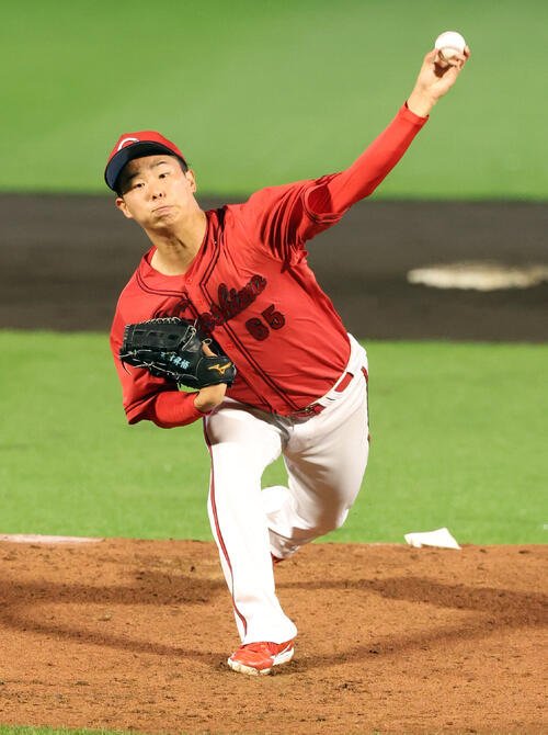 広島玉村昇悟(2026年6月撮影)