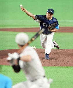 ソフトバンク対西武　西武先発の平良海馬(撮影･たえ見朱実)