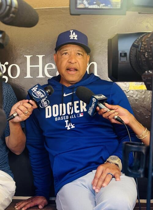 ドジャースのロバーツ監督(2026年6月撮影)