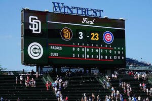 カブスが23－3でパドレスに大勝(AP)