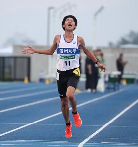 信州大が2大会連続の伊勢路へ　全日本大学駅伝北信越地区選考会