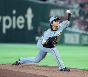 巨人対阪神　阪神の先発高橋遥人(撮影･たえ見朱実)