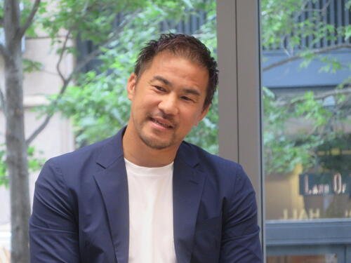 Jリーグ気候アクショントークイベントに出席したサッカーW杯3大会に出場した元日本代表FWの岡崎慎司氏