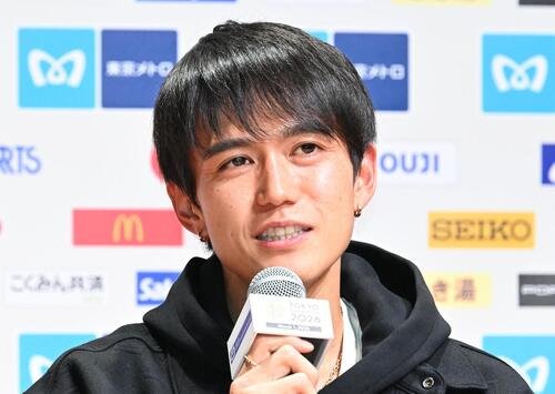 陸上男子の大迫傑(2026年2月撮影)