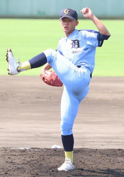 高岡第一･前田侑大(2026年7月18日　撮影･栗林真菜)