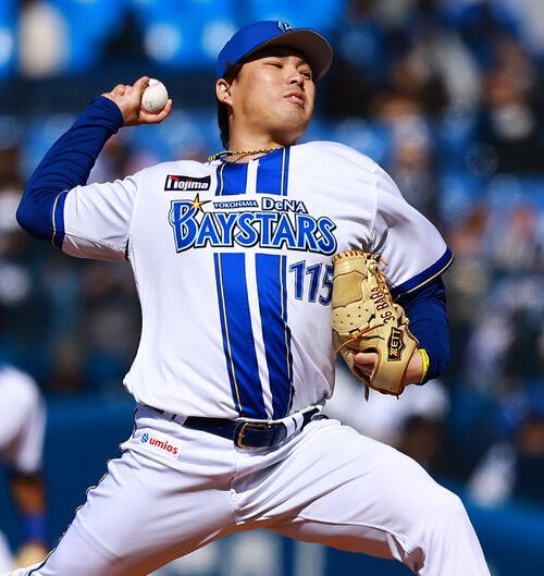 DeNA馬場皐輔(2026年3月撮影)