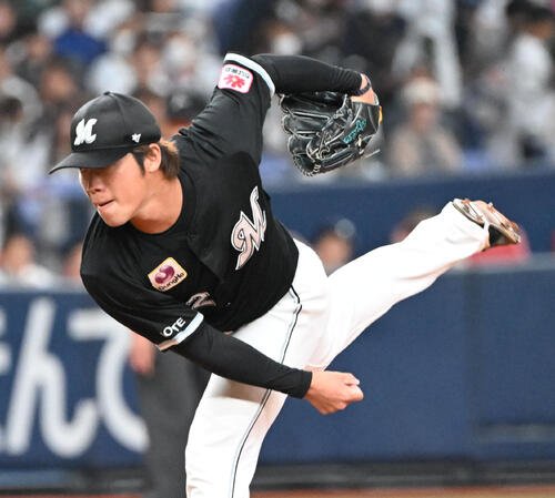 ロッテ森遼大朗(2023年撮影)