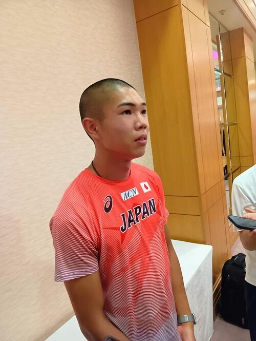 U20世界選手権に意気込む後藤大樹