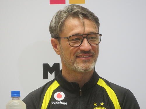 FC東京と親善試合を行うドルトムントのニコ･コバチ監督