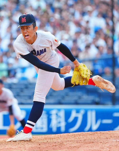 横浜織田翔希(2026年7月撮影)