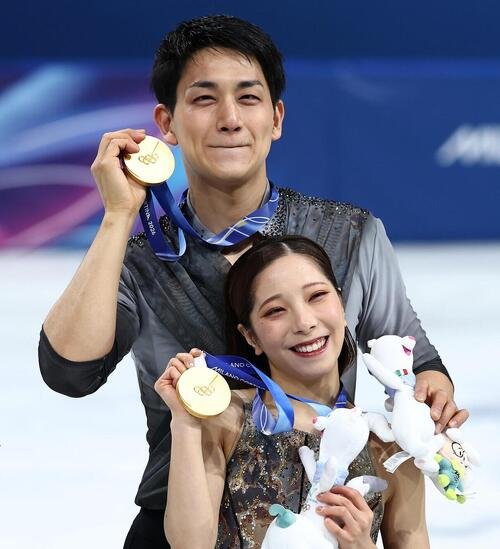 三浦璃来さん、木原龍一さん組(2026年2月撮影)