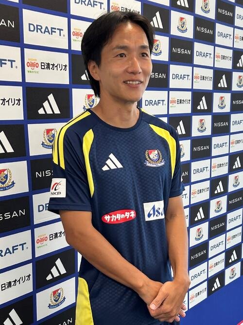 横浜の今季チームキャプテンに就任したMF天野純