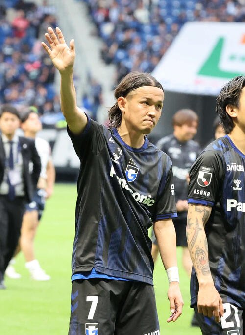 G大阪宇佐美貴史(2026年4月撮影)
