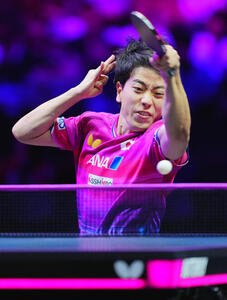 男子準々決勝でフェリックス･ルブランと対戦する篠塚大登(撮影･垰建太)
