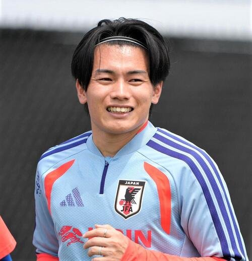 上田綺世(2026年6月撮影)